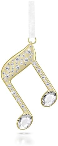 Swarovski Holiday Magic Double Music Note Ornament by Unknown
