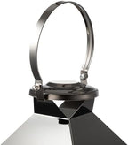MATICO Stainless Decorative Pinnacle Candle Lantern Set of 3, Hanging Decor Hurricane Lantern Candle Holder for Festival Ceremony Home Decor, Both Indoor & Outdoor Use, Black - Image 6