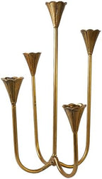 Candle Holder Vintage Candlestick Holder Stand for Stick Taper Candle by Mervkis