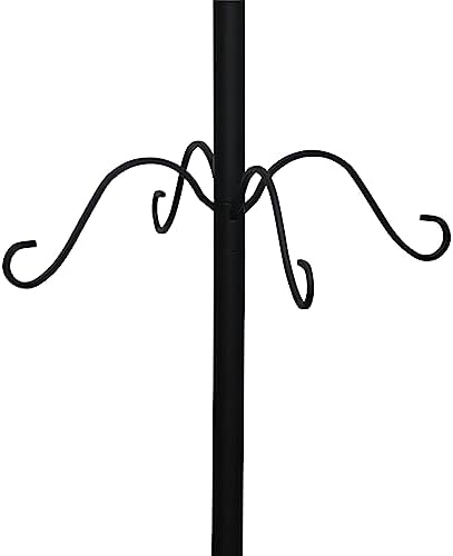 Haute Decor Adapt Adjustable Metal Christmas Stocking Tree Stand, Adjustable Configurations, Hang up to 12 Holiday Stockings (Black, 12 Hooks) - Image 2