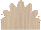 Glitzhome Thanksgiving Table Decoration for Home 11.75"L Thanksgiving Wooden Turkey Table Decor Thanksgiving Table Centerpiece for Autumn Harvest Party Home Kitchen Farmhouse - Image 4