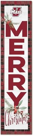 KH Sports Fan UMASS Minutemen Holiday Porch Leaner, 11x46 Inches, Minutemen Outdoor Christmas Sign; Display Some Holiday Cheer with This UMASS Amherst Minutemen Christmas Sign by BostonCollegeEagles