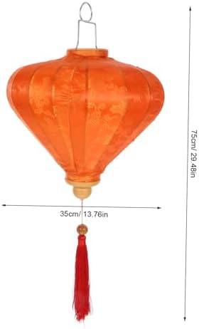 jojofuny Vietnamese Fabric Lantern Creative Water Drop Design for Wedding Outdoor Festival Lantern Hanging Decoration for Garden Home and Events - Image 2
