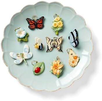 Lenox Butterfly Meadow 10-Piece Mini Hanging Ornament Set - Image 6