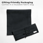 Easy Linen™ by D'Moksha, Linen-Look Texture, Recycled Fabric Table Runner, Black, 14 x 120 Inch, Wrinkle Resistant, Machine Washable - Fall, Everyday Dining - Image 4