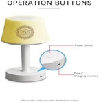 Swthlge Quran Speaker - Muslim Bluetooth Speaker Digital APP Remote Control Night Light Desk Lamp,Home Decoration Table Lamp for Kids Quran Recitation, Eid Mubarak hajj Gifts - Image 4