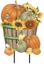 Briarwood Lane Fall Metal Art x Bountiful Bushel for Fall Metal Art by BriarwoodLane