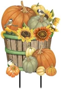 Briarwood Lane Fall Metal Art x Bountiful Bushel for Fall Metal Art by BriarwoodLane