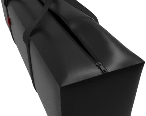 Outdoor Rectangular Cushion/Cover Storage Bag, Protective Zippered Storage Bags with Handles, 60"X20"X28" Black - Image 3