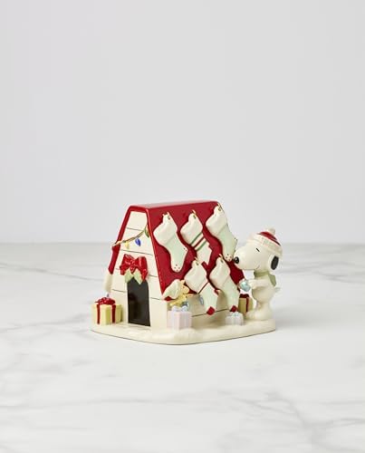 Lenox Peanuts Snoopy Christmas Decor for You Figurine - Image 2