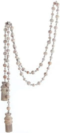 Napa Home & Garden, Wood Bead Tassel Garland 72" by Napa+Home+%26+Garden