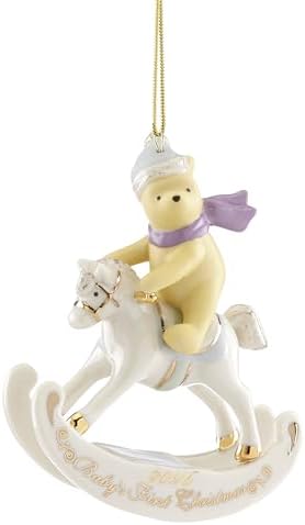 Lenox 898941 2026 Winnie The Pooh Babys 1st Christmas Ornament by Lenox