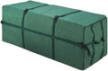 Christmas Tree Storage Bag- For up to 7.5FT Artificial Trees- Quality Green Canvas & Binding Straps- Protects Holiday Decorations by Tiny Tim Totes by Tiny+Tim+Totes