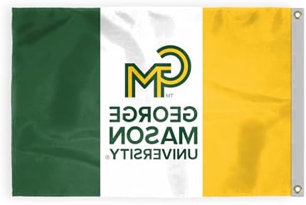 AGAS George Mason GMU Patriots 3' x 5' Flag - 200D Nylon with Brass Grommets - 3' X 5' Feet - Fan Man Cave Banner Flag - Image 2