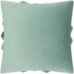 OiseauVoler 3D Flower Throw Pillow Cases Decorative Cushion Covers Soft Velvet Pillowcases Home Sofa Car Bed Room Decor 18 x 18 Inch Green - Image 6