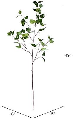Vickerman Everyday 49" Artificial Green Ivy Spray - Faux Floral Decor - Home Or Office Arrangement Accent - Maintenance Free - 2 Pack - Image 2