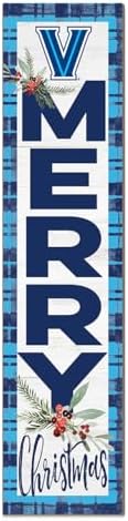 KH Sports Fan Villanova Wildcats Holiday Porch Leaner, 11x46 Inches, Wildcats Outdoor Christmas Sign; Display Some Holiday Cheer with This Villanova Wildcats Christmas Sign by BostonCollegeEagles