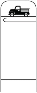 Briarwood Lane Wrought Iron Truck Garden Flag Arbor by BriarwoodLane