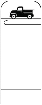 Briarwood Lane Wrought Iron Truck Garden Flag Arbor by BriarwoodLane
