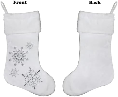 Christmas Stockings Christmas Stockings Personalized Sparkle Stocking 18 Inches Custom Stocking Xmas Holiday Party Family Decorations Christmas Stockings Hanging Ornaments Christmas Decor - Image 4