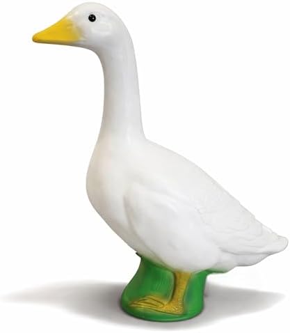Union Products 23 Inch Front Porch Goose Statue, Lawn Decor Figurine, White by Unknown