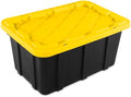 Sterilite Industrial Storage Tote with Lids for Garage, 17 Gallon, 18-Pack by Sterilite