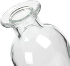 Clear Glass Bud Vase, 20 Pack 8 Oz Living Bud Vases, Small Vases for Flowers, Decorative Amber Bottles for Table Centerpiece, Home Decor, Office, Wedding Reception, Vintage Style - Image 6