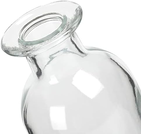 Clear Glass Bud Vase, 20 Pack 8 Oz Living Bud Vases, Small Vases for Flowers, Decorative Amber Bottles for Table Centerpiece, Home Decor, Office, Wedding Reception, Vintage Style - Image 6