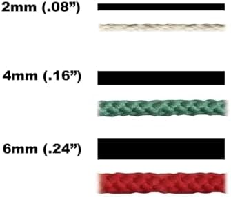 Pepperell Bonnie Braid Macrame Cord | 6mm x 100yd | Orange (Value 2-Pack) | Twisted Polypropylene Cord for DIY Crafts, Plant Hangers, Wall Hangings, Crochet & Macrame | Long-Lasting, Vibrant Color - Image 3