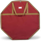 Covermates Deluxe Wreath Storage Bag, 36" Diameter x 8" H, Red by Covermates