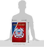 Coast Guard Garden Flag - Set with Stand Armed Forces USCG Semper Paratus United State American Military Veteran Retire Official - House Banner Small Yard Gift Double-Sided Made in USA 13 X 18.5 - Image 2