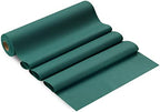 Disposable Table Runner for Christmas, Dining Table, 16" 20-Pack Linen-Like Green Paper Table Runners for Party, Wedding Or Event - Image 7