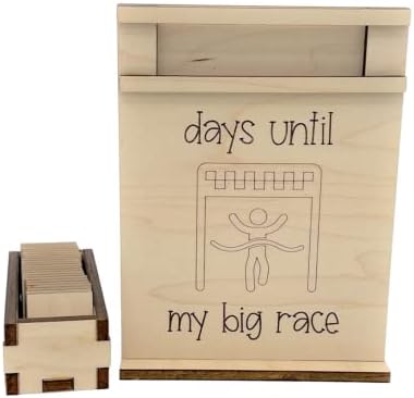 Wood Countdowns (My Big Race) by MadeByRAndR