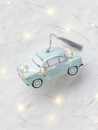 Lenox 2025 Just Married Vintage Car Christmas Hanging Ornament - Image 4