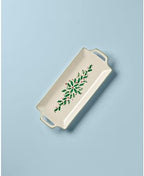 Lenox Holiday Ivory Christmas Porcelain Serving Tray - Image 2