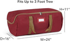 Covermates Christmas Tree Storage Bag, Red - Image 3