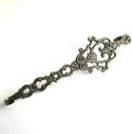 Bronze 17"H Vintage Victorian Wreath Holder Reproduction. - Set of 2 by Liards