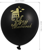 BESTOYARD Ramadan Eid Party Decorations Set, Sequin Foil Balloons Mubarak Banner, 1 Count - Image 4