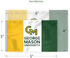 AGAS Large George Mason GMU University Patriots 4 x 6 Feet Flag Printed 200D Nylon with Brass Grommets 4 x 6 ft Stadium Flag - Image 4