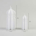 iwa concept Islamic Minaret Table Decor Statue, 3D Acrylic Mosque Sculpture, Modern Minimalist Interlocking Statue for Ramadan, Eid and Muslim Home - Image 4