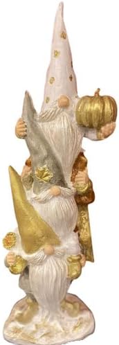 Pumpkin Harvest Gnome Figurine, Autumn Gnome Sculpture, Gnome Sculpture, Holiday Gift, Seasonal Gnome Sculpture, Gnome Figurine, Gnome Decor (Object-9) by PadarHomeDesign