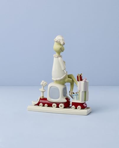 Lenox All Aboard with Mr. Grinch Figurine, Christmas Decorations, Decor, Indoor - Image 3