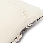 · REDEARTH · Textured Handwoven Throw Pillow Cases - Char Delineate Black - Image 5