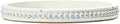 Creative Co-Op Round Decorative Wood Tray with Hobnail Edge, White by Unknown