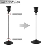 Candlestick Holders Black, 9 Packs Taper Candle Holder for Candlesticks, Candle Sticks Holder Decor for Home Decor - Image 5