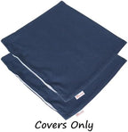 Outdoor/Indoor Sunbrella Throw Pillows Square Set of 2 Pieces 18 inch x 18 inch Cast Harbor - Cover Only, Insert Not Included - Image 2