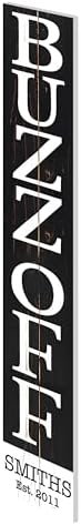Personalized Welcome Sign for Front Door, Custom Welcome Sign for Porch Outdoor Welcome Home Decorations, 48"x8" PVC Sign (Design 6) - Image 3