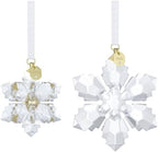 Swarovski Annual Edition 3D Ornament Set 2026, Crystal Snowflake, Clear, Star Shape, 2 Piece Collectible Holiday Decoration, Amazon Exclusive - Image 5