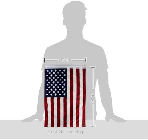 Independence Day Flag American Flags For Outside House Garden Stake Kit Wall Decor Home Cemetery Decoration For Grave Yard 4th Of July US Poster 911 Memorial Door Canvas USA Poster Gifts - Image 3
