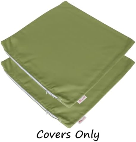 Outdoor/Indoor Sunbrella Throw Pillows Square Set of 2 Pieces 16 inch x 16 inch Canvas Macaw - Cover Only, Insert Not Included - Image 2